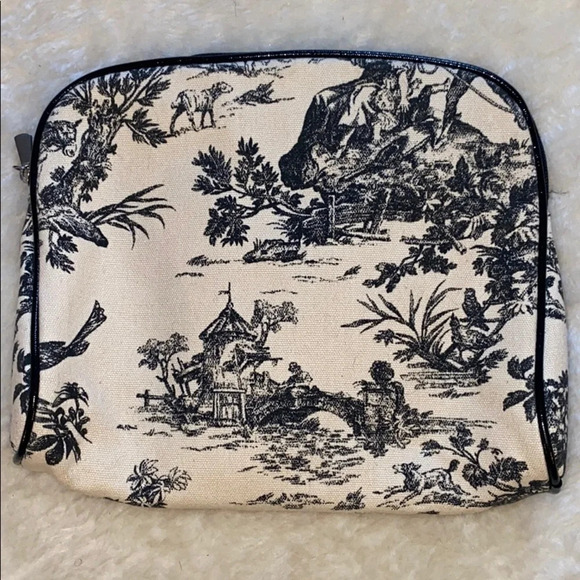 Americana tropical pattern  cosmetic Bag - Picture 1 of 9